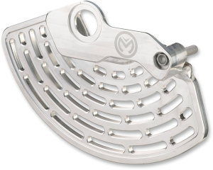 Front Brake Rotor Guard Silver