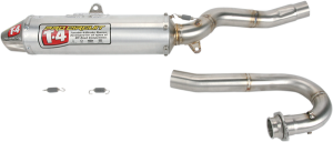 T-4 Exhaust System Silver