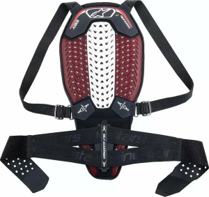 Alpinestars Nucleon Plasma Back Protector Black, Red, White 