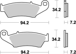 Nitro Brake Pads