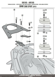 Cadru Principal Kappa BMW C 600 SPORT '12-'15