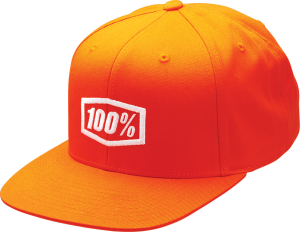 Youth Icon Snapback Hat Orange 