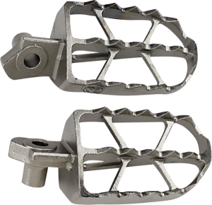 MOOSE RACING Nd Series Footpegs Silver 