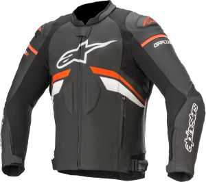 Geca De Piele Alpinestars GP Plus R V3 Black/Redfluo/White