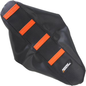 MOOSE RACING Seat Cover Ribbed Ktm Or Black 