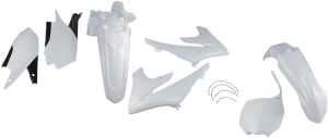 Full Body Replacement Plastic Kit White