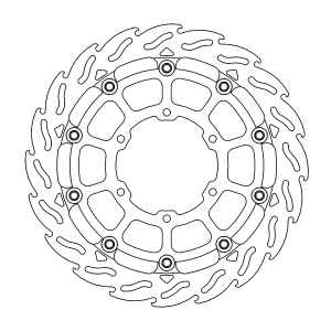 Flame Series Rotor Black