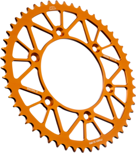 JT SPROCKETS Racelite Aluminum Rear Sprocket Orange 