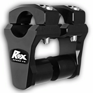 Rox Pivoting Riser 2" Riser x 28,6mm Stem x 28,6mm Bar, Black