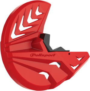 Disc And Bottom Fork Protector Red