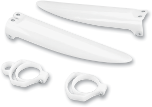 Kawasaki Fork Tube Protectors White