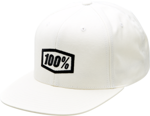 Icon Snapback Hat White 