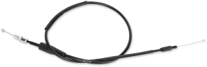 MOOSE RACING Black Vinyl Throttle Cable Black 