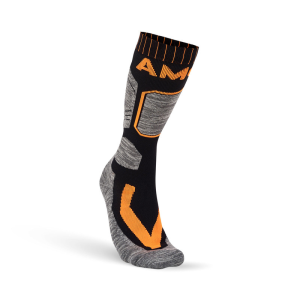 Sosete AMOQ Black/Orange