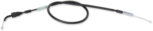 MOOSE RACING Black Vinyl Throttle Cable Black 