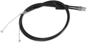 MOOSE RACING Black Vinyl Throttle Cable Black 