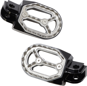 MOOSE RACING Qualifier Footpegs Black 