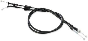 MOOSE RACING Black Vinyl Throttle Cable Black 