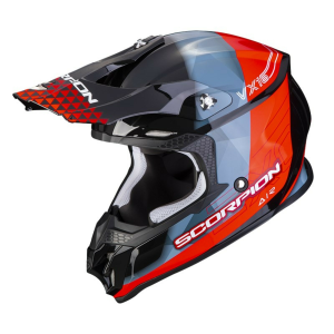 Casca Scorpion EXO VX-16 Air Gem Black/Blue/Red