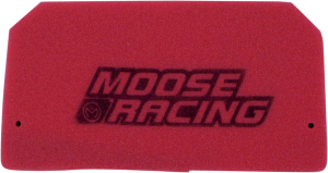 MOOSE RACING Precision Pre-oiled Air Filter Red 