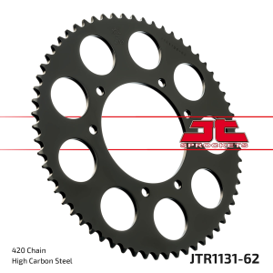 JT SPROCKETS Rear Sprocket Black 