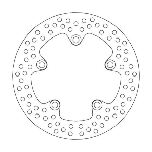 Halo Series Rear Rotor Stainless Steel