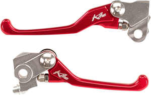 Unbreakable Pivot Clutch And Brake Levers Red 