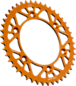 JT SPROCKETS Racelite Aluminum Rear Sprocket Orange 