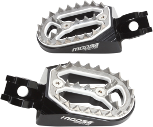 MOOSE RACING Qualifier Footpegs Black 