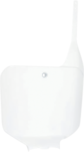 Replacement Front Number Plate White