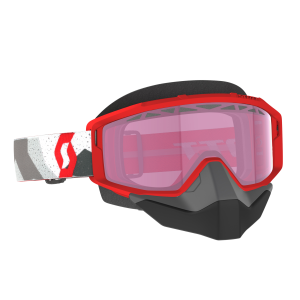 Scott Goggle Primal Snow Cross camo white/red rose