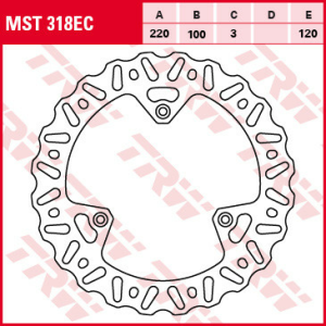 Disc frana fata TRW YAMAHA YZ 80/85 '93-'16/SUZUKI RM 85 '05-'16