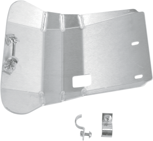 MOOSE RACING Aluminum Skid Plate Silver 