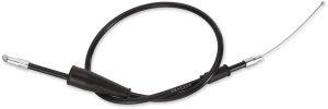 MOOSE RACING Black Vinyl Throttle Cable Black 