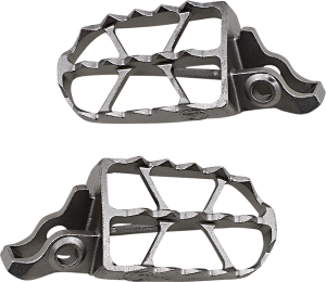 MOOSE RACING Nd Series Footpegs Silver 