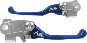 Unbreakable Pivot Clutch And Brake Levers Blue