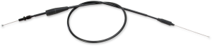 MOOSE RACING Black Vinyl Throttle Cable Black 