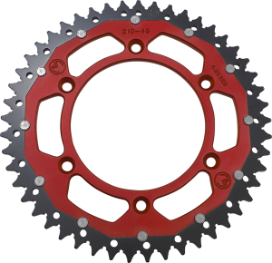 MOOSE RACING Dual Sprocket Red 