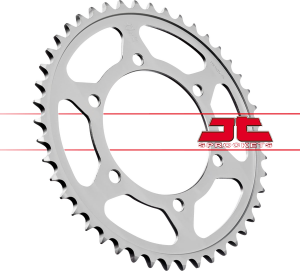 JT SPROCKETS Steel Rear Sprocket Natural 