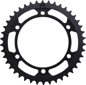 MOOSE RACING Rear Aluminum Sprocket Black 