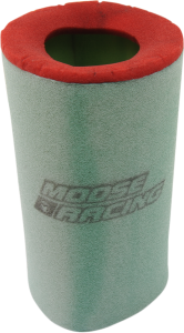 MOOSE RACING Precision Pre-oiled Air Filter Green, Red 