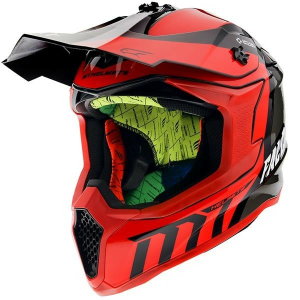 Casca MT Falcon Warrior C5 Red/Black