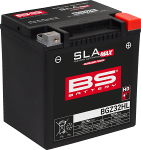 Sla Max Factory- Activated Agm Maintenance-free Battery Black 