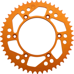 MOOSE RACING Rear Aluminum Sprocket Orange 