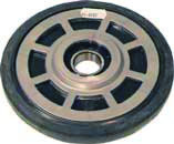 Kimpex Idler wheel svart Polaris 162mm