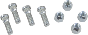 MOOSE RACING Wheel Stud-nut Kit Silver 