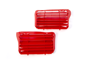 Radiator Guards For Honda Red