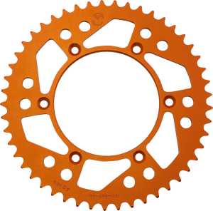 MOOSE RACING Rear Aluminum Sprocket Orange 