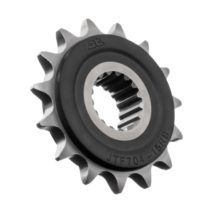 JT SPROCKETS Rubber Cushioned Front Sprocket Black, Natural 