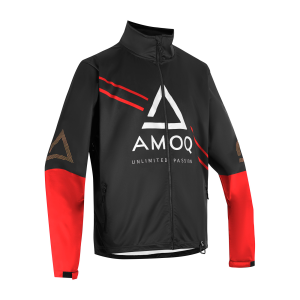 AMOQ Apex Racing Jacket Black/Red/White XS